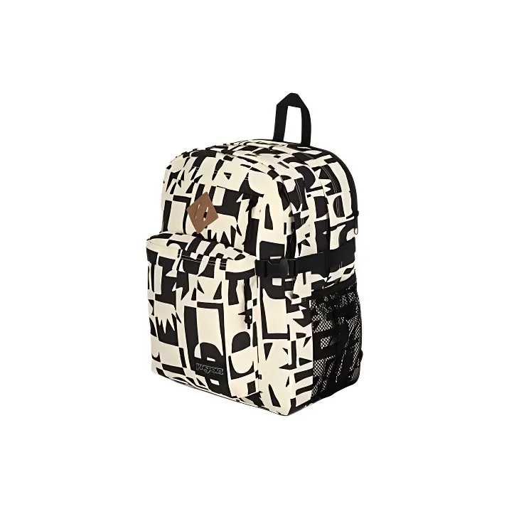 JanSport Polyester Laptop Backpack Unisex Cut-Out Black-2
