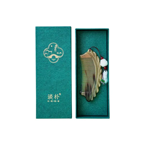 DANPU Natural Old Ox Horn Comb Massage Soothes