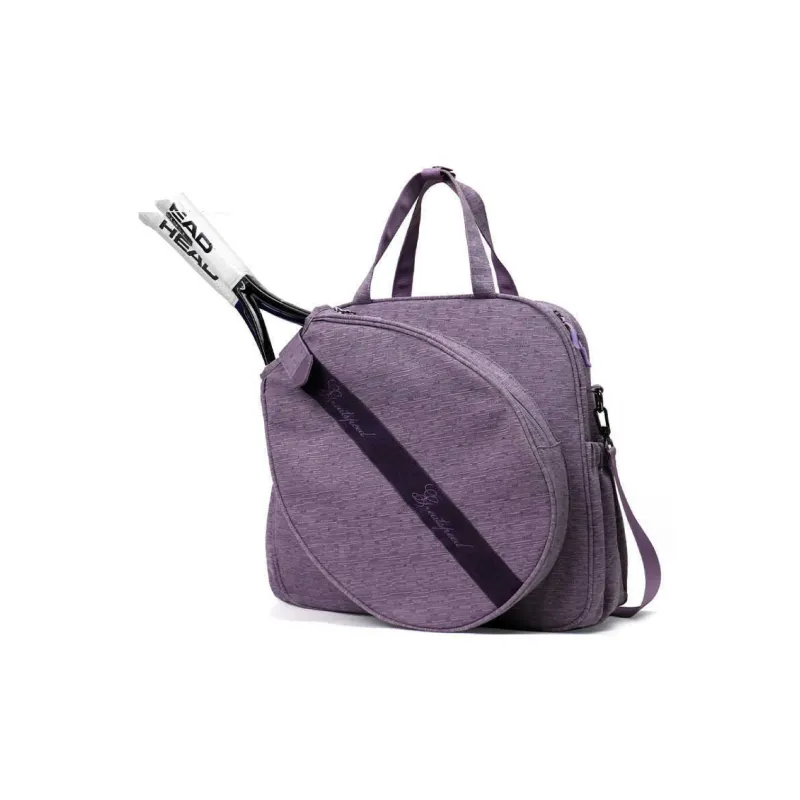 FREEHIKE Nylon Fabric One Shoulder Travel Storage Bag Unisex Purple/Green-2