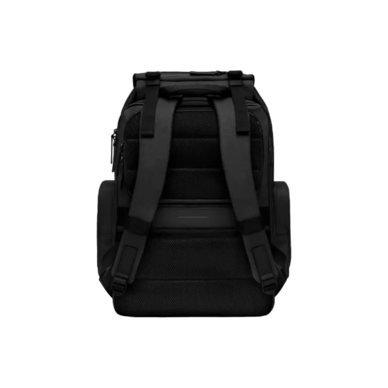 HORIZN STUDIOS Cotton Travel Backpack Unisex Black-3
