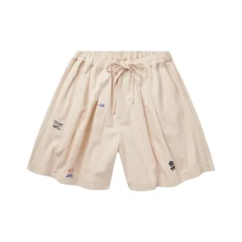 Story Mfg Casual Shorts Men's Ecru