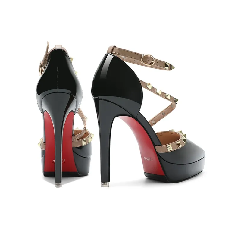 Lan Miao Slim Heel High Heels Women's-8