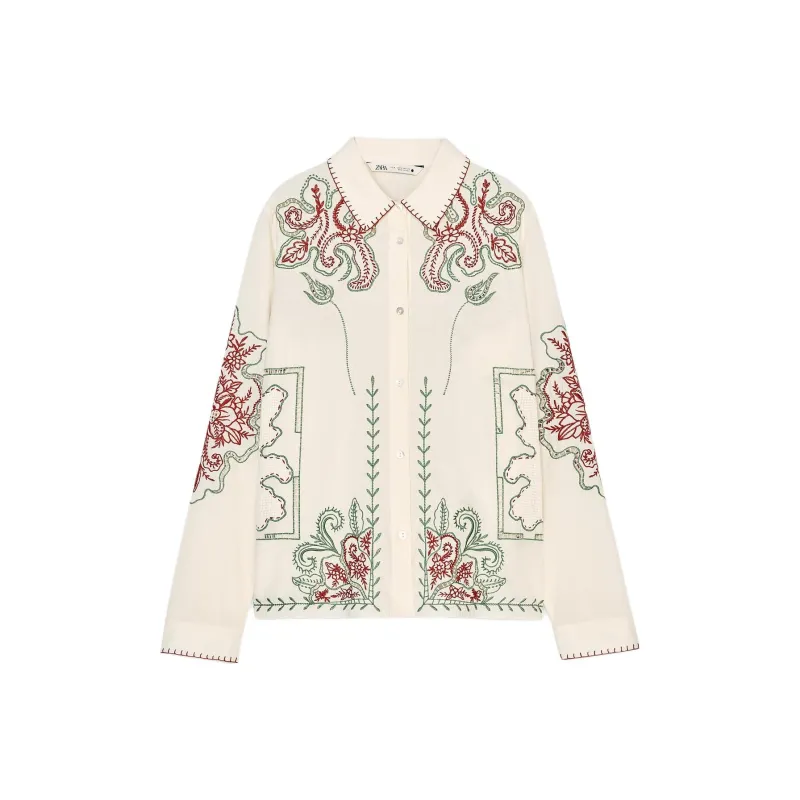 ZARA ZW Series Shirts Women's Multicolor-0