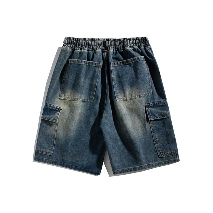 Jeep Fashion Sports Collection Denim Shorts Unisex-8