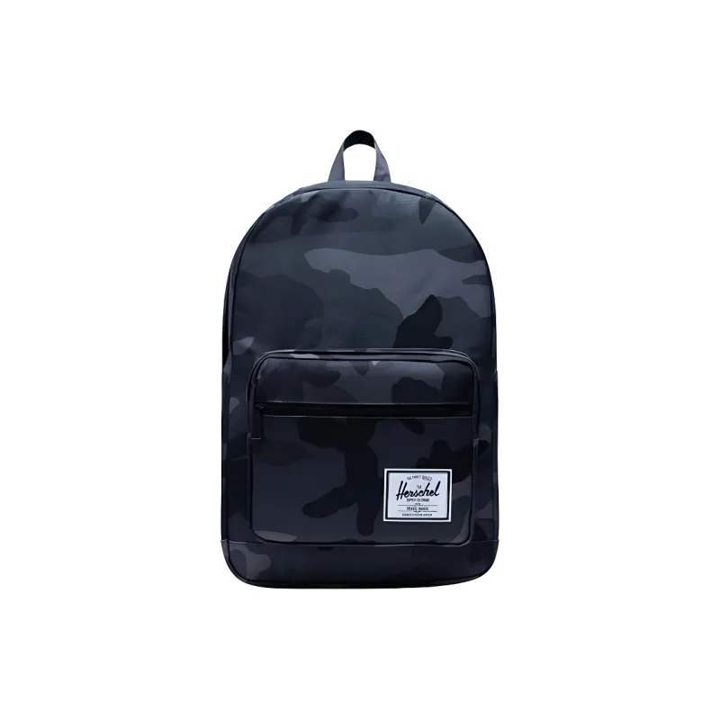 Herschel Polyester Backpack Unisex Camouflage Blue-0