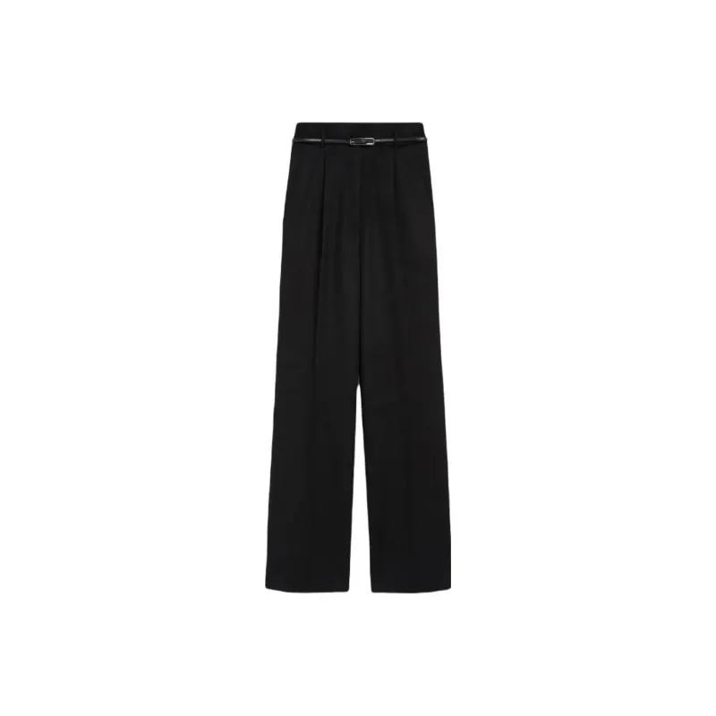 MaxMara Studio Casual Pants Women's Black-0
