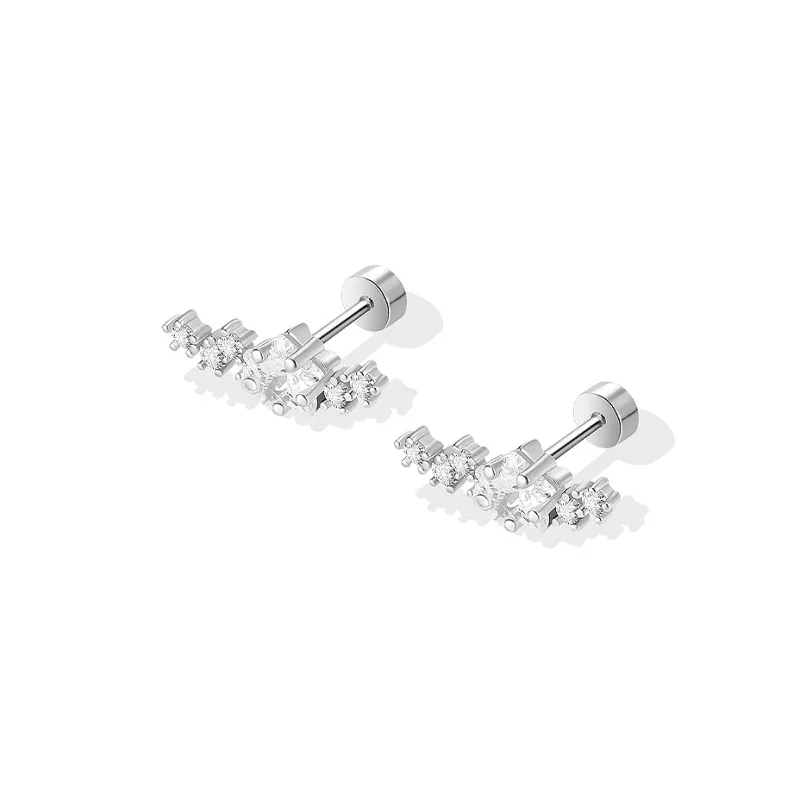 Daisy Dream Steel Stud Earrings Women's-0