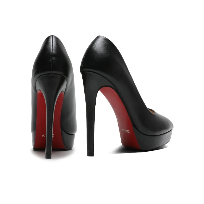 Lan Miao Slim Heel High Heels 12CM Women's-8