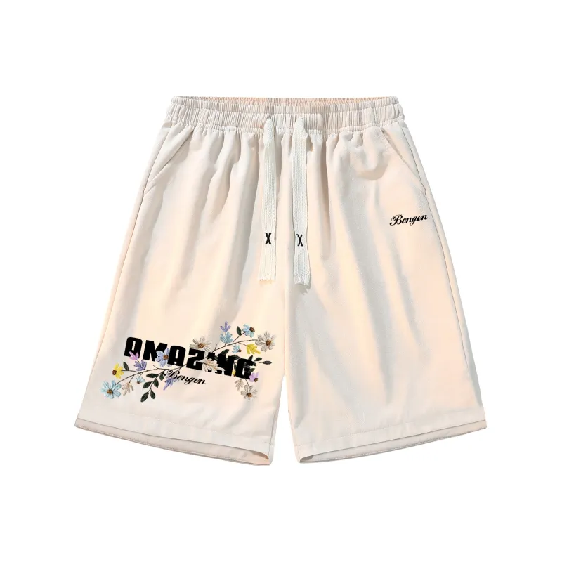 BENGEN Casual Shorts Unisex-4