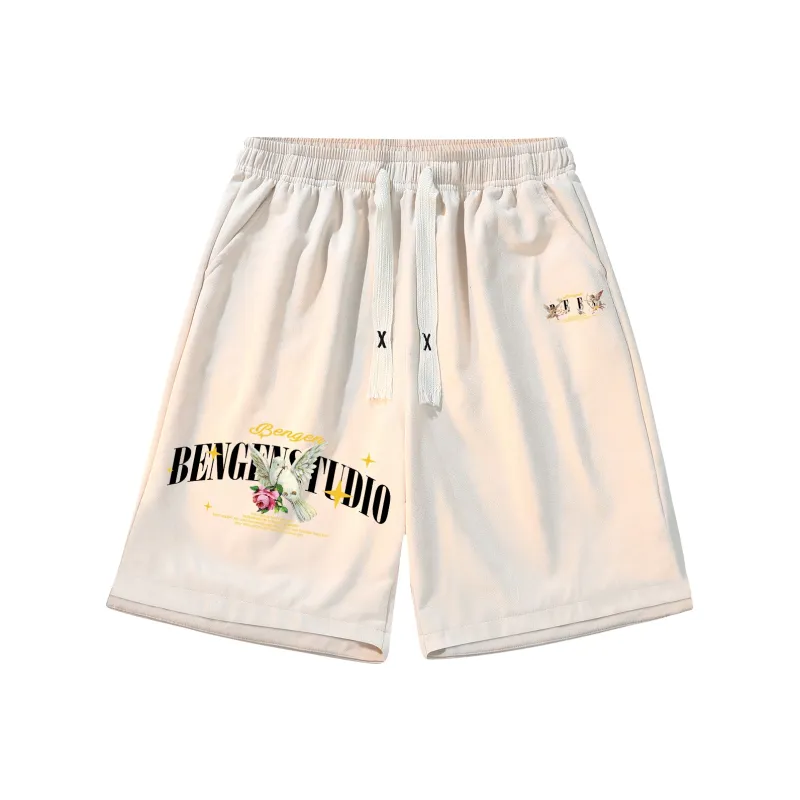 BENGEN Casual Shorts Unisex-4