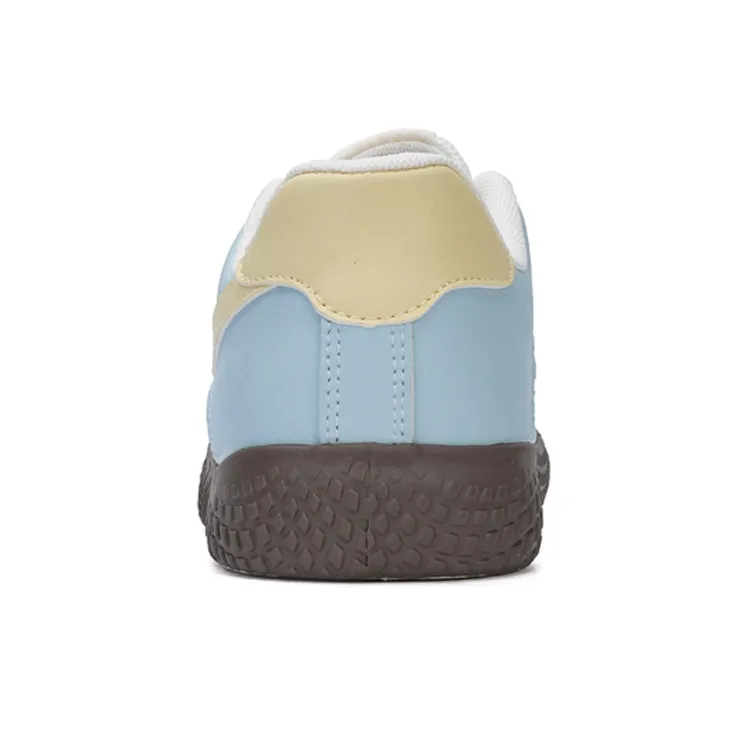 Warrior Abrasion Resistant Low Top Casual Shoes Women's Light Blue Beige Yellow-3