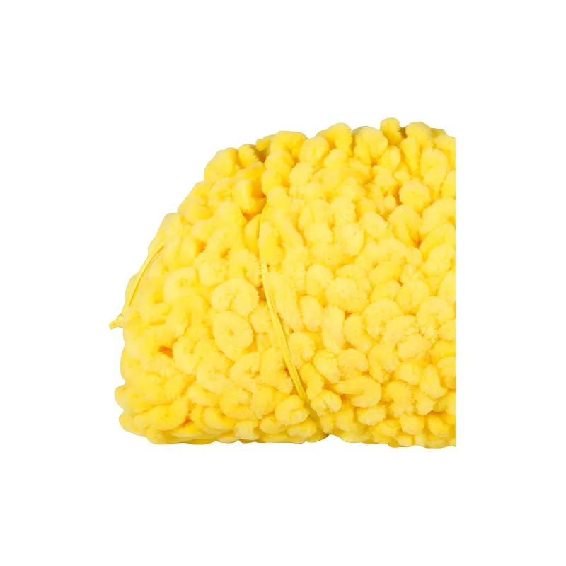Bottega Veneta The Mini Pouch Mini Mop Effect Lemon-3