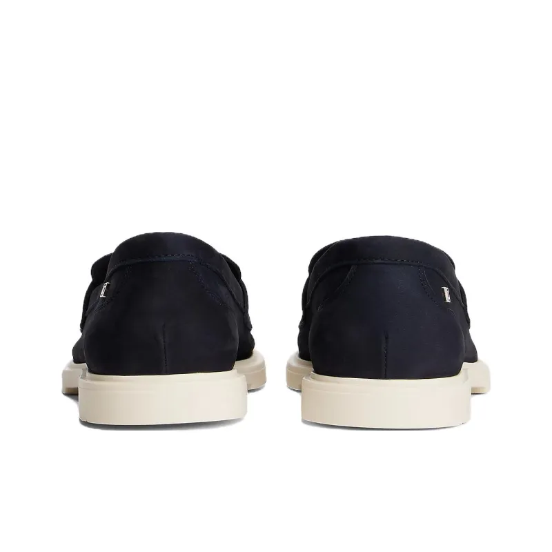 Tommy Hilfiger Enamel Flag Loafers Women's Blue-4