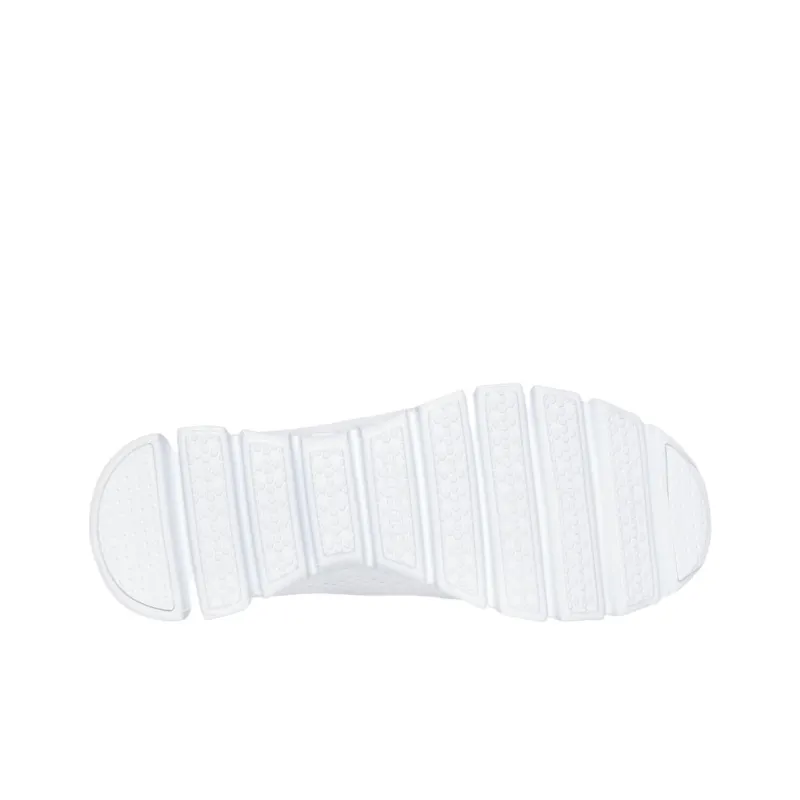 Skechers Glide Step Pursuit Low Top Casual Shoes Women's White-4