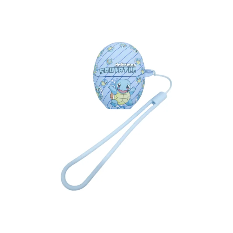 YOUKAIYUE Compatibility With Huawei Freebuds 5i/Pro 2/Pro 3/Pro 4/SE 2 TPU Cartoon Couple Squirtle Headphone Cases-1
