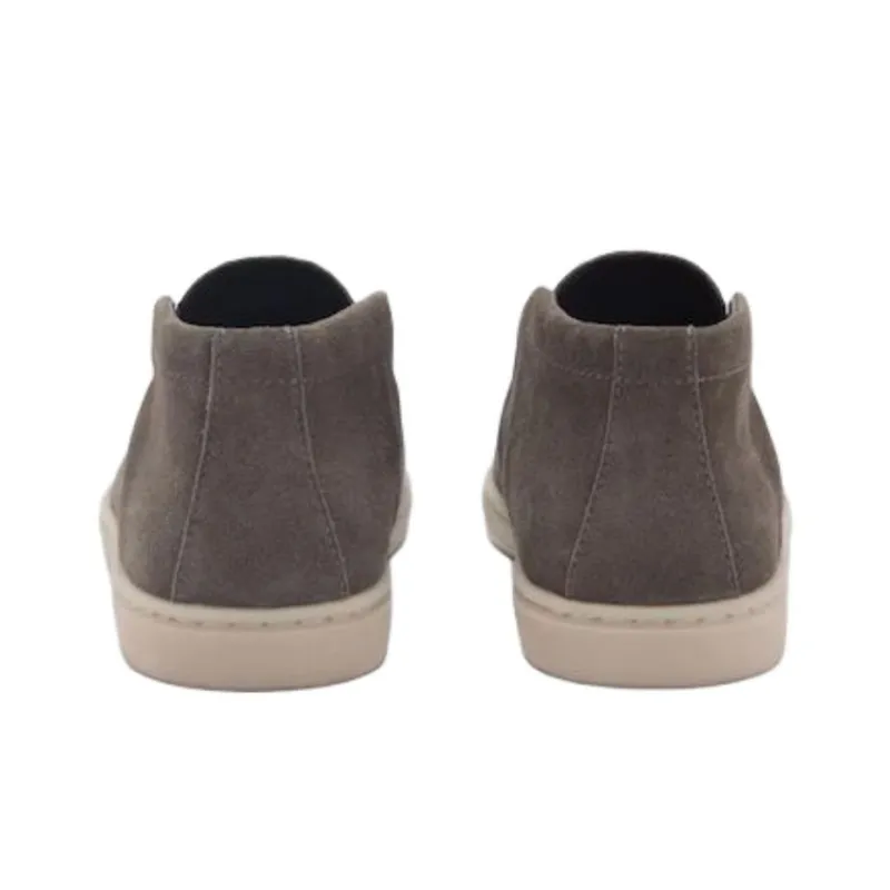 MANGO Ankle Boots Men Gray/Brown-4