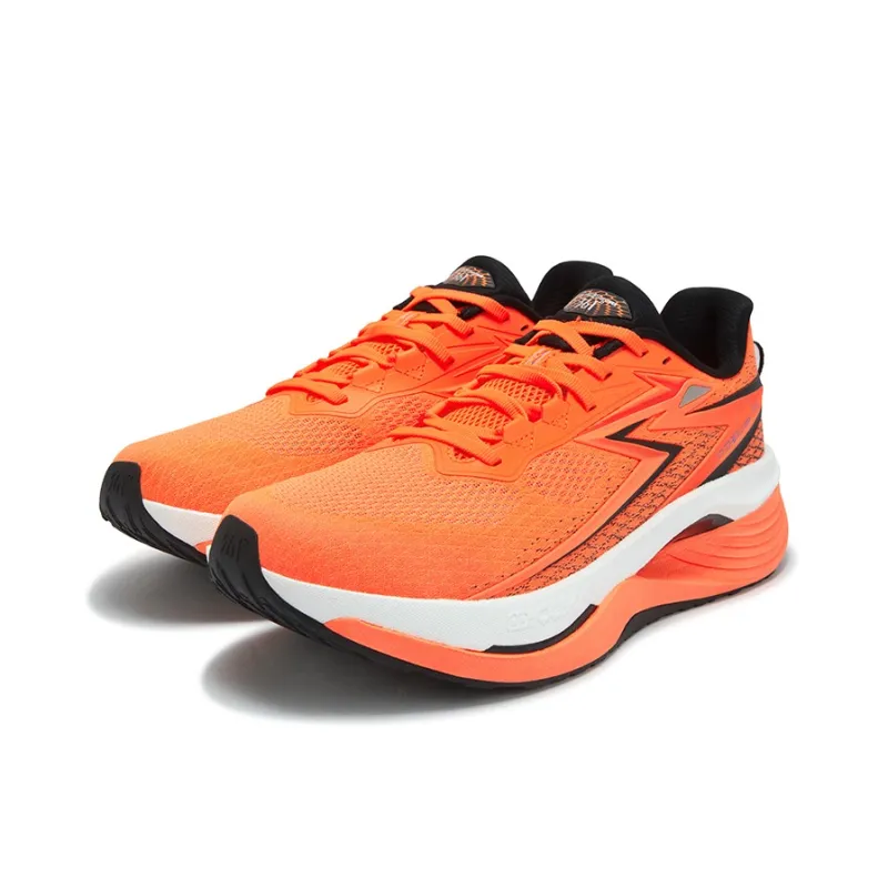 361° Running Shoes Men Low Top Fluorescent Super Orange-2