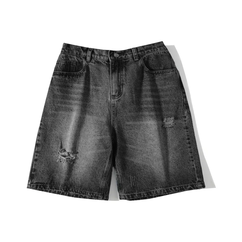 BRYAN JIMENEZ Denim Shorts Unisex-0