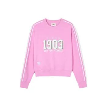 MLB SS24 New York Yankees Sweatshirt Women's Pink