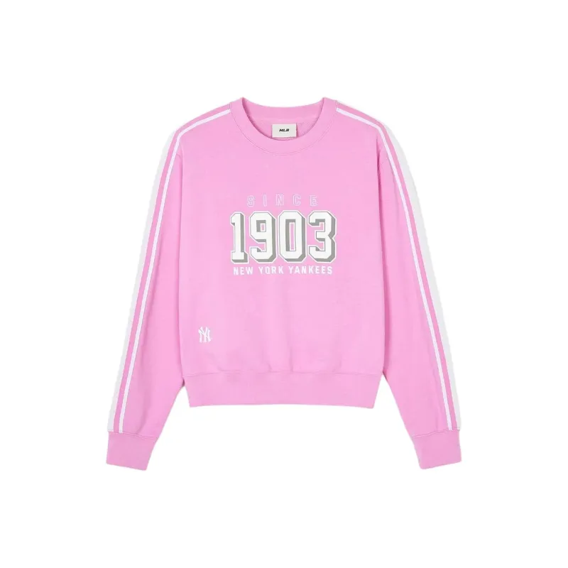 MLB SS24 New York Yankees Sweatshirt Women's Pink-0