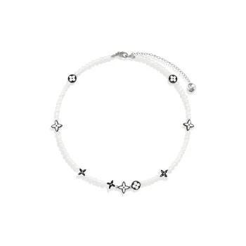 AWE Shell Pearl Necklace Premium Luxury Niche Collarbone Chain Women's