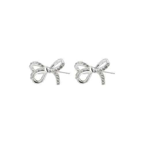 EAR PARTNER 925 Sterling Silver Stud Earrings Women's
