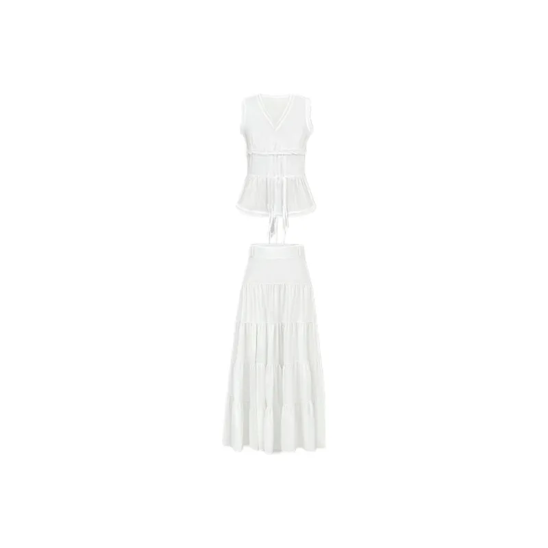 MA JOURNEE Two Piece Skirt Sets Women's-1