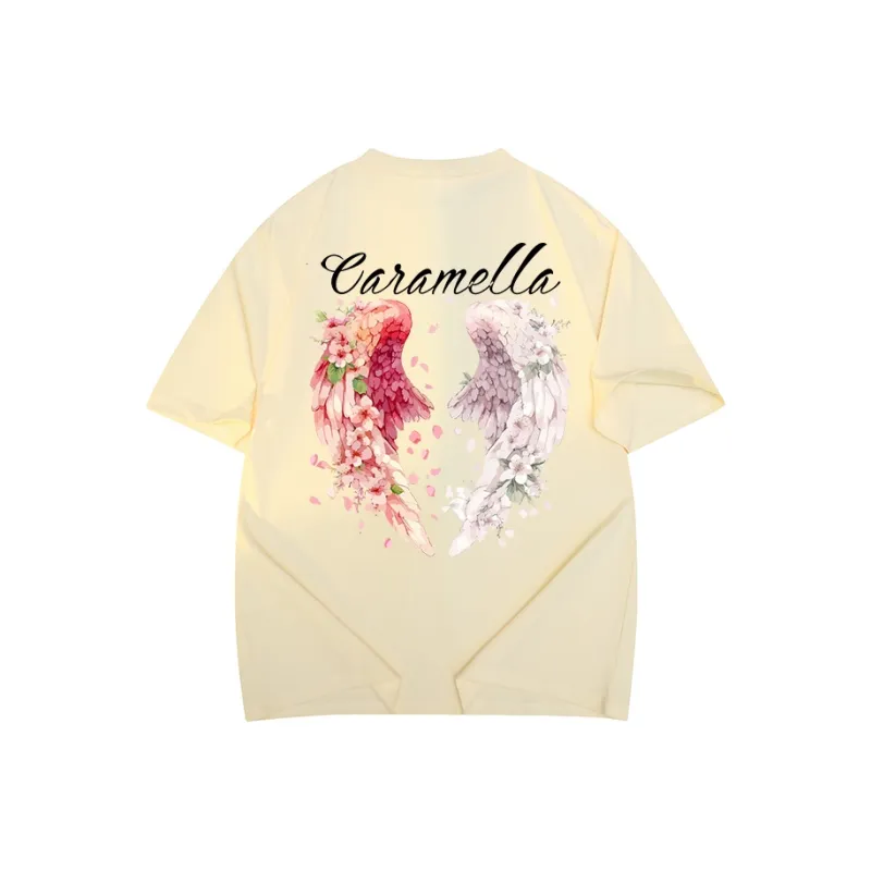 Caramella Drop Shoulder Sleeve T Shirt Women's-21