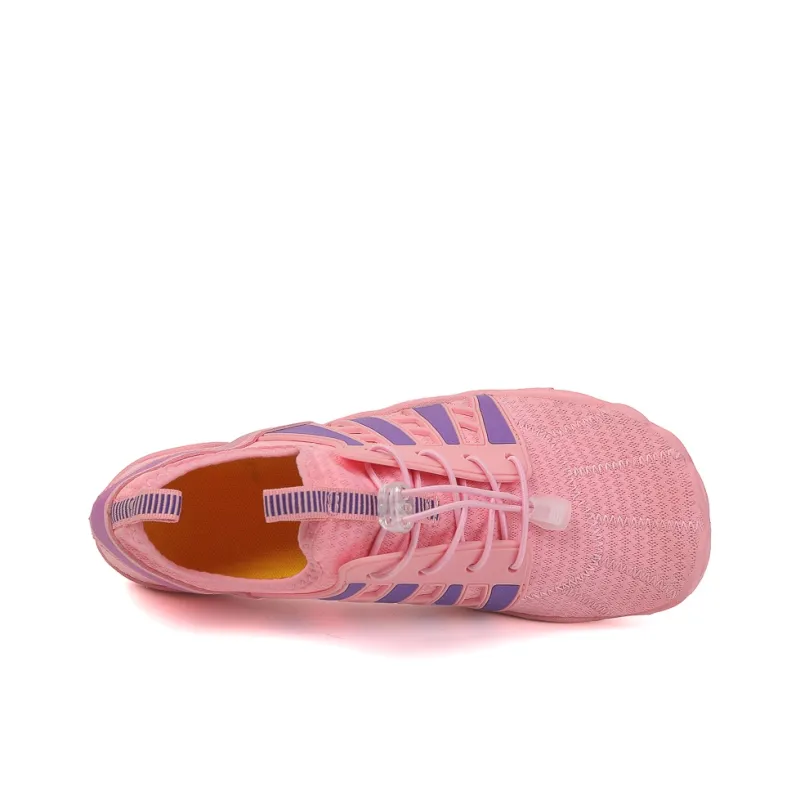 GESENLANG Slip Resistant, Abrasion Resistant, Lightweight River Trekking Shoes Women's Pink-2