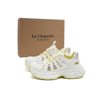 La Chapelle Low Top Chunky Sneakers Women's Yellow