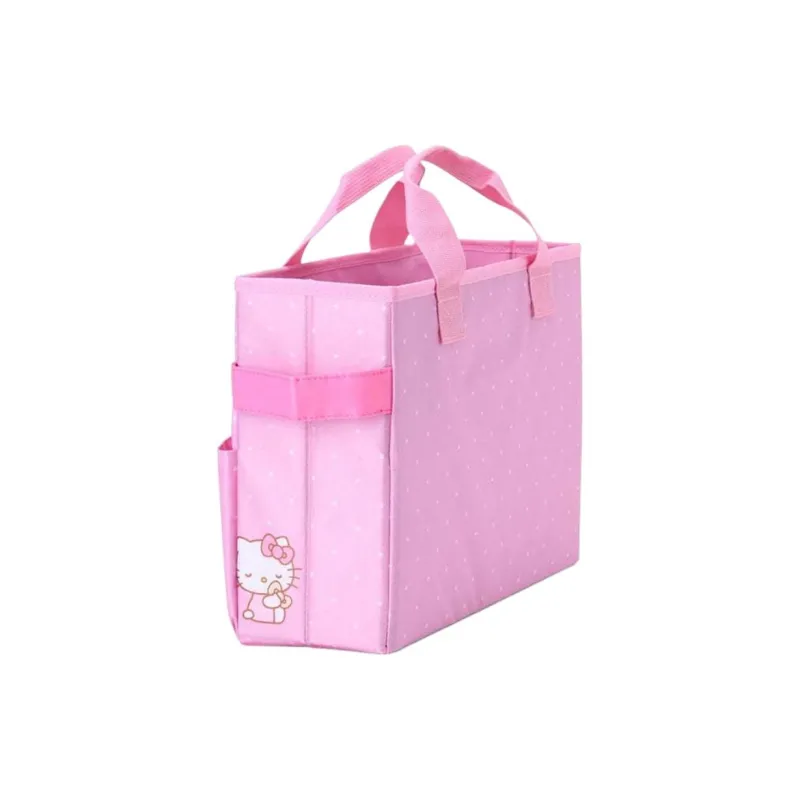 Sanrio Hello Kitty Canvas Bag Travel Storage Bag Women's Pink-2