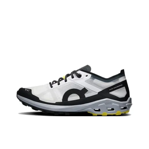 On Cloudventure Peak Anti Slip Wear Resistant Low Top Running Shoes Women's Gray White
