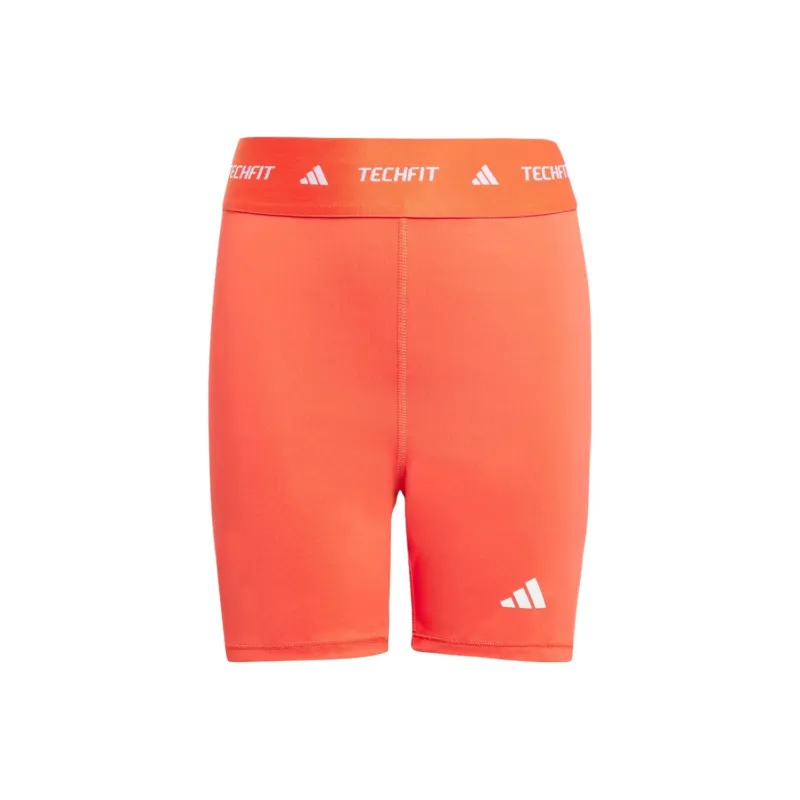 Adidas Women's Techfit Short Leggings Bright Red-0