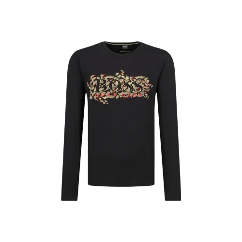 HUGO BOSS T Shirts Men Black