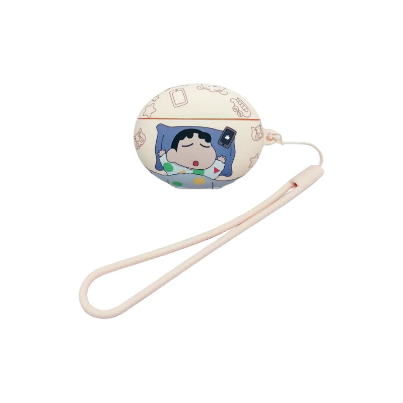 YOUKAIYUE Compatibility With Huawei FreeBuds 3/4/5 TPU Cartoon Cute Crayon Shin Chan Headphone Cases-2