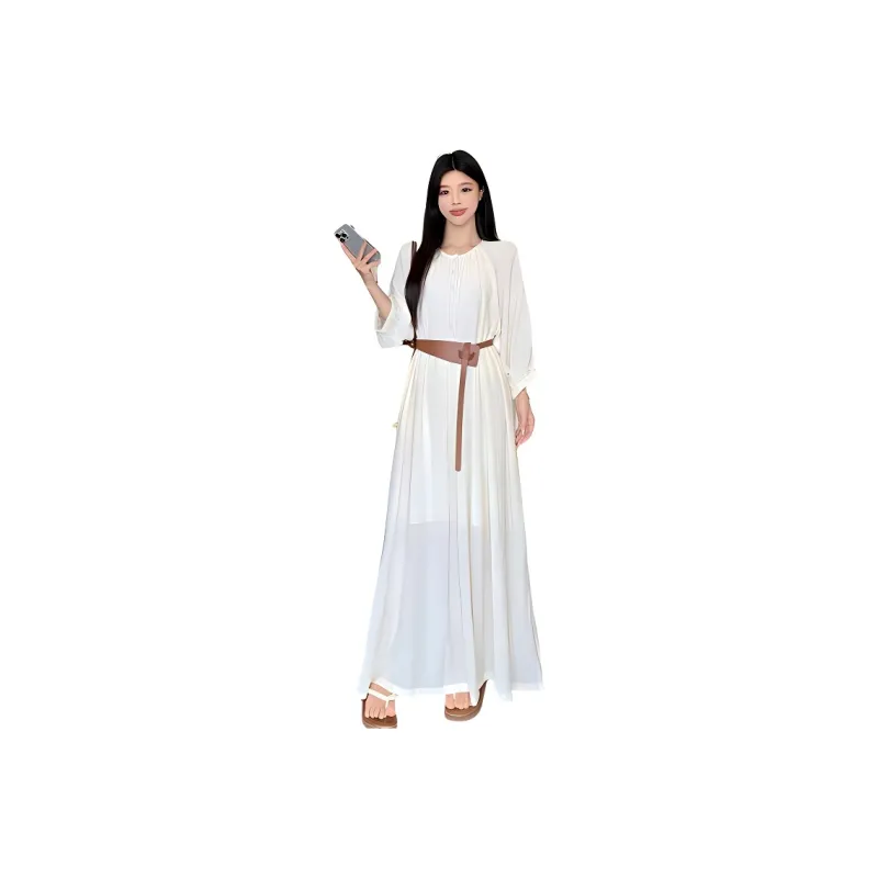 Mu Xiao Xin Long Sleeved Dress Women's-4