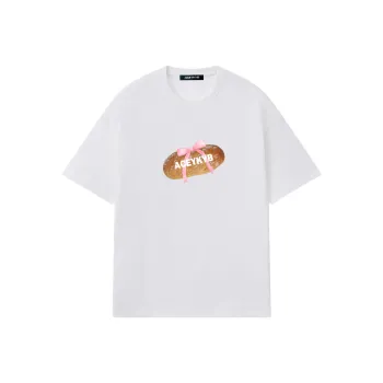 YK&YB T Shirts Unisex White