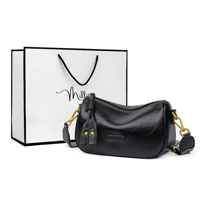 MILLIE'S Cow Leather Shoulder Bag, Crossbody Bag Regular Women's Multicolor-9