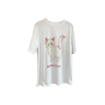 ABCMININ T Shirts Women's White