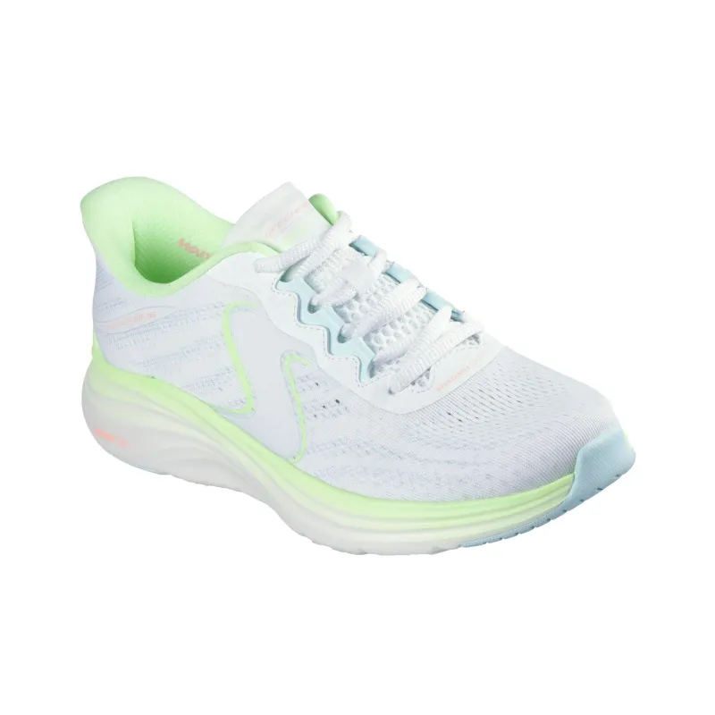 Skechers Vapor Foam Low Top Running Shoes Women's White-3