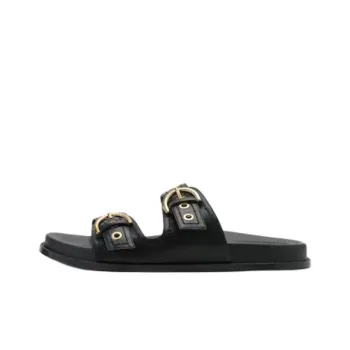 MANGO Abrasion Resistant Slide Slippers Women's Black