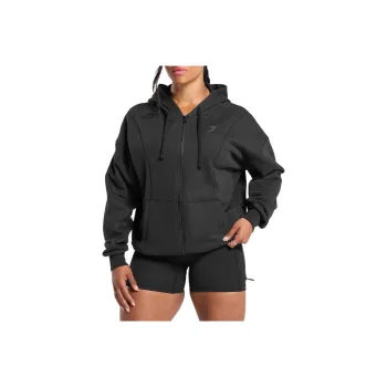 GYMSHARK Sweatshirt Women's Black
