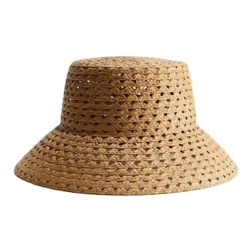 H&M Paper Polyester Bucket Hats Unisex Multicolor