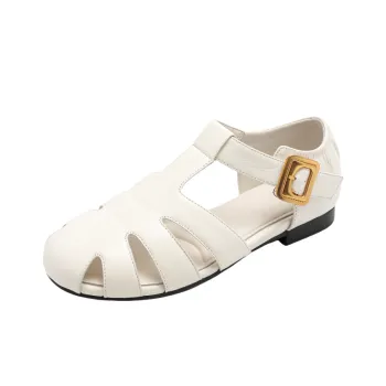 BAFFN Roman Sandals 3CM Women's White