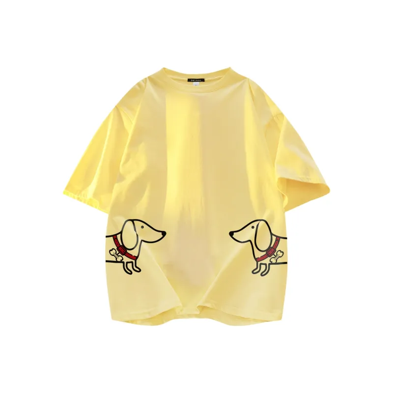 Yiwen Short Sleeved T Shirts Unisex-15