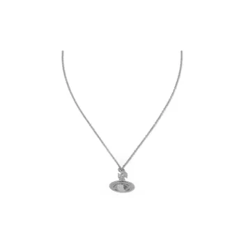 Vivienne Westwood Platinum Pendant Necklaces Women's Silver