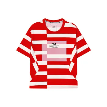 FILA x 3.1 Phillip Lim Batwing Sleeve T Shirt Women's Mars Red
