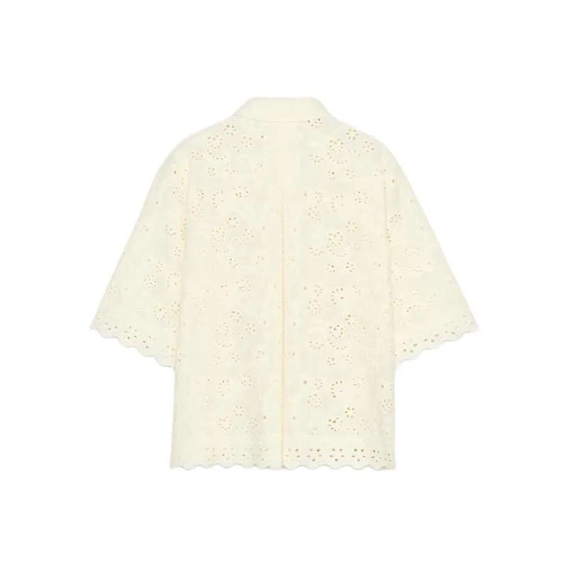 ZARA ZW Series Shirts Women's White-1