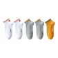 2 white + 2 light gray + 1 ginger yellow