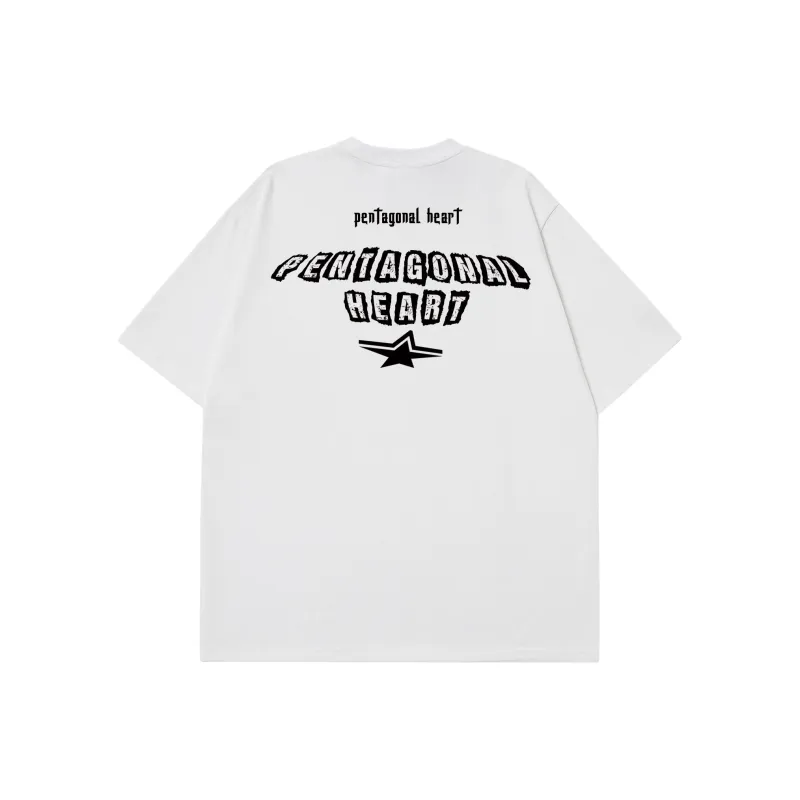 PENTAGONAL HEART T Shirt Unisex-10